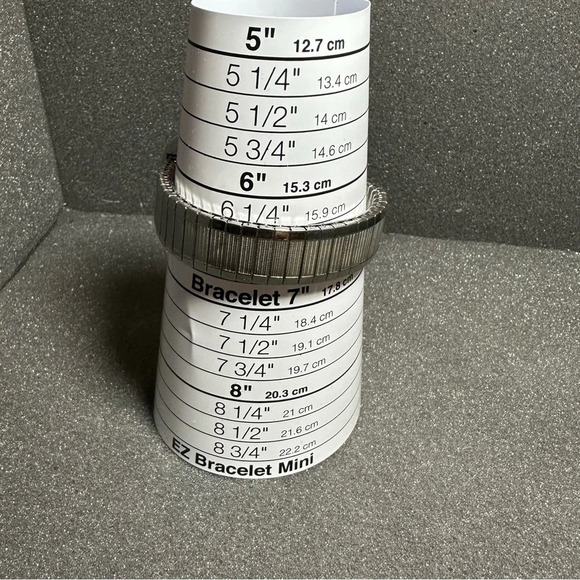 precision by gruen Mens Watch Diamond Quartz GP402MN Black Dial Silver Working - Picture 6 of 7